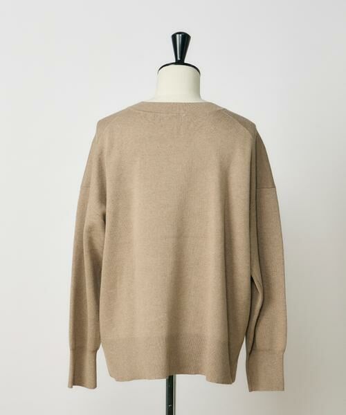 I.T.'S. international / イッツインターナショナル ニット・セーター | Vネックニットプルオーバー《Melty air organic cotton》 | 詳細3