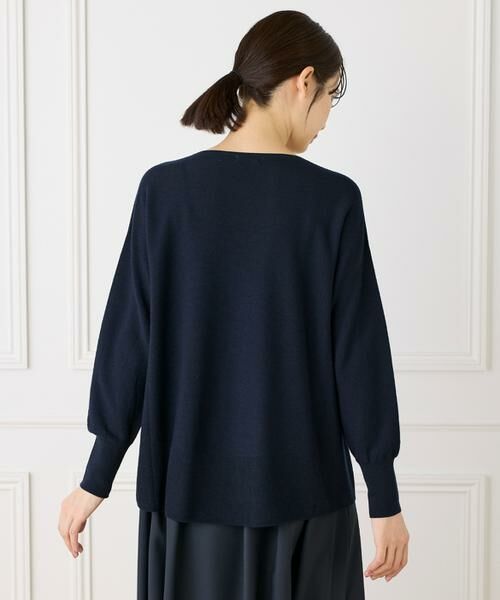 I.T.'S. international / イッツインターナショナル ニット・セーター | AラインVネックプルオーバー《Cuoo》 | 詳細13