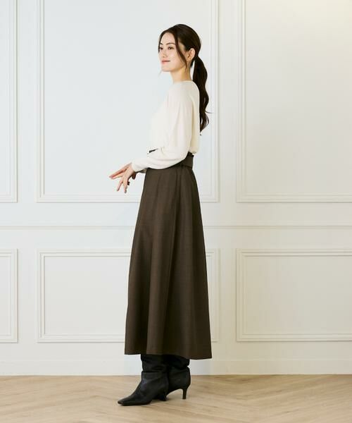 I.T.'S. international / イッツインターナショナル ニット・セーター | AラインVネックプルオーバー《Cuoo》 | 詳細6