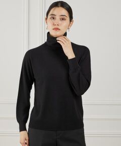 I.T.'S. international / イッツインターナショナル ニット・セーター | ホールガーメントタートルネックニット《Cuoo》