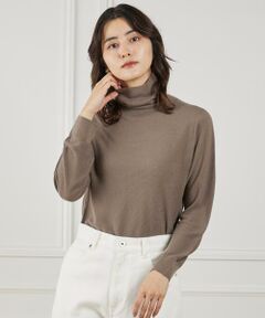 I.T.'S. international / イッツインターナショナル ニット・セーター | ホールガーメントタートルネックニット《Cuoo》