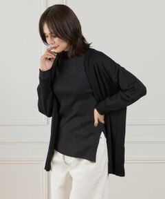 I.T.'S. international / イッツインターナショナル ニット・セーター | ラメハイネックリブニット