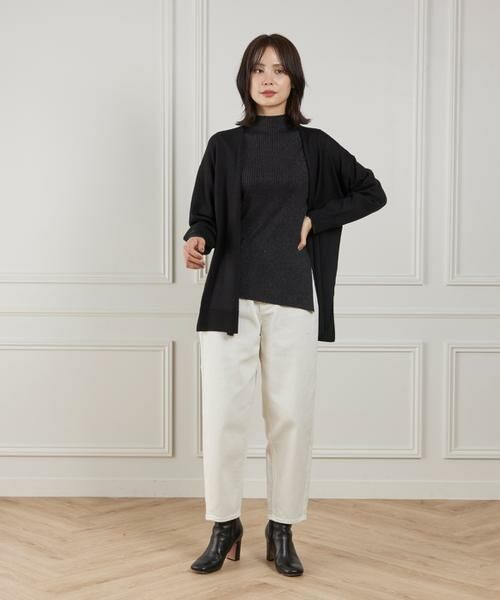 I.T.'S. international / イッツインターナショナル ニット・セーター | ラメハイネックリブニット | 詳細10