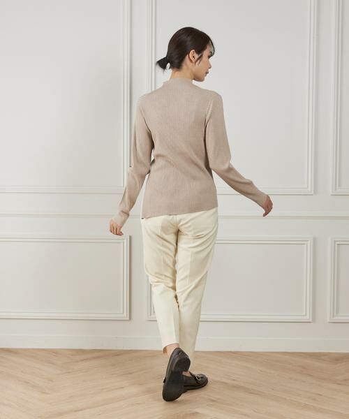 I.T.'S. international / イッツインターナショナル ニット・セーター | ラメハイネックリブニット | 詳細4