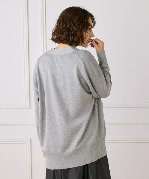 I.T.'S. international / イッツインターナショナル カーディガン・ボレロ | Vネックニットカーディガン | 詳細13