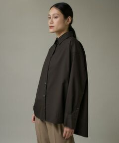 I.T.'S. international / イッツインターナショナル シャツ・ブラウス | ウールドロップシャツ《アリエスウール Super120S'》