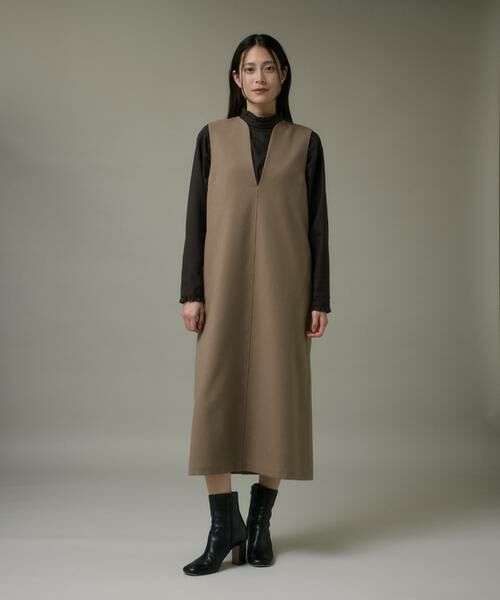 I.T.'S. international / イッツインターナショナル シャツ・ブラウス | ウールフリルブラウス《アリエスウール Super120S'》 | 詳細8