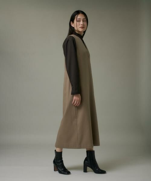 I.T.'S. international / イッツインターナショナル シャツ・ブラウス | ウールフリルブラウス《アリエスウール Super120S'》 | 詳細9