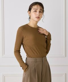 I.T.'S. international / イッツインターナショナル Tシャツ | ランダムテレコクルーネックプルオーバー