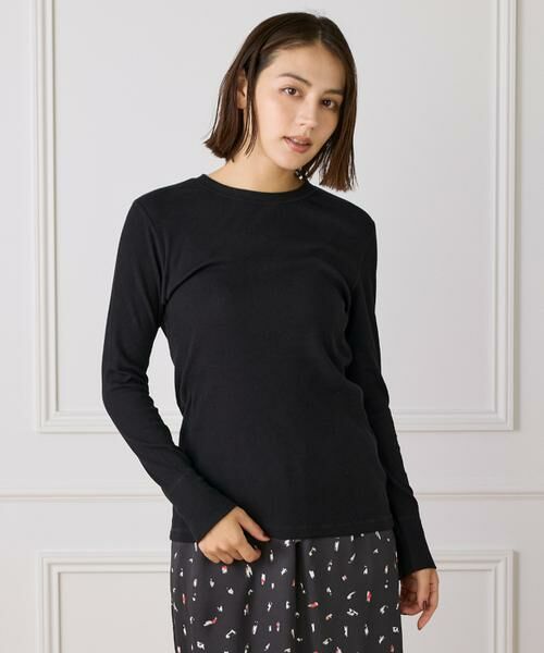 I.T.'S. international / イッツインターナショナル Tシャツ | ランダムテレコクルーネックプルオーバー | 詳細1