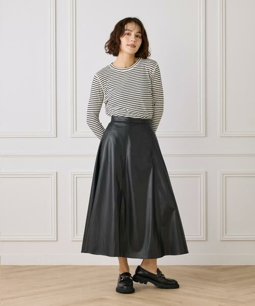 I.T.'S. international / イッツインターナショナル Tシャツ | ランダムテレコクルーネックプルオーバー | 詳細7