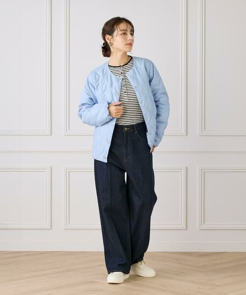 I.T.'S. international / イッツインターナショナル Tシャツ | ランダムテレコヘンリーネックプルオーバー | 詳細5