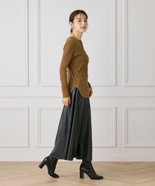 I.T.'S. international / イッツインターナショナル Tシャツ | ランダムテレコヘンリーネックプルオーバー | 詳細8