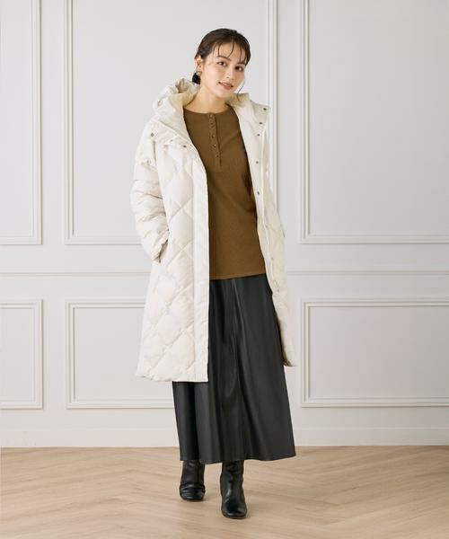 I.T.'S. international / イッツインターナショナル Tシャツ | ランダムテレコヘンリーネックプルオーバー | 詳細9