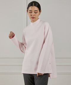 I.T.'S. international / イッツインターナショナル Tシャツ | サイドスリットハイネックプルオーバー