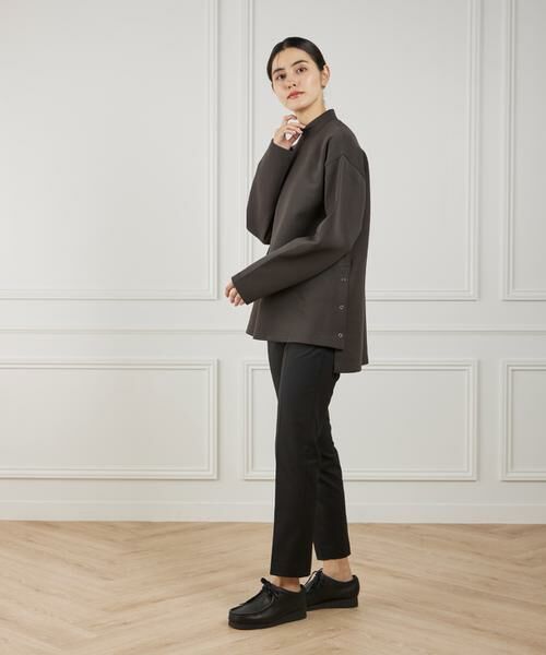 I.T.'S. international / イッツインターナショナル Tシャツ | サイドスリットハイネックプルオーバー | 詳細11