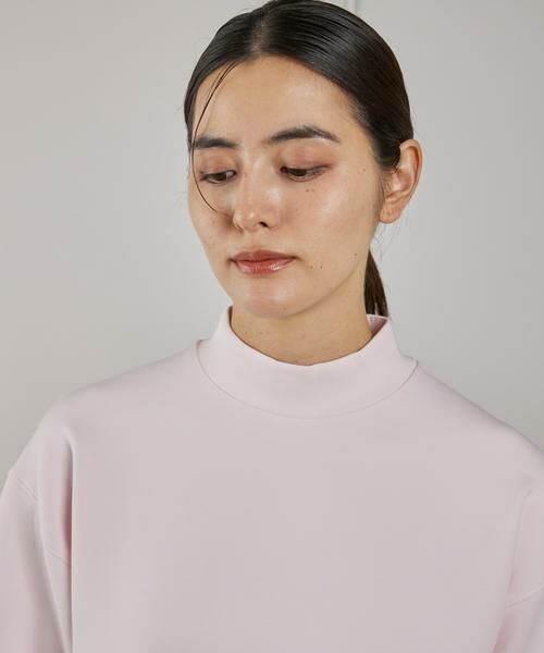 I.T.'S. international / イッツインターナショナル Tシャツ | サイドスリットハイネックプルオーバー | 詳細15