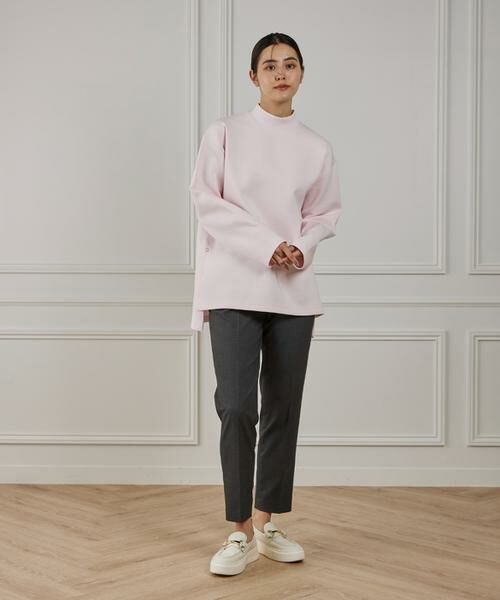 I.T.'S. international / イッツインターナショナル Tシャツ | サイドスリットハイネックプルオーバー | 詳細2