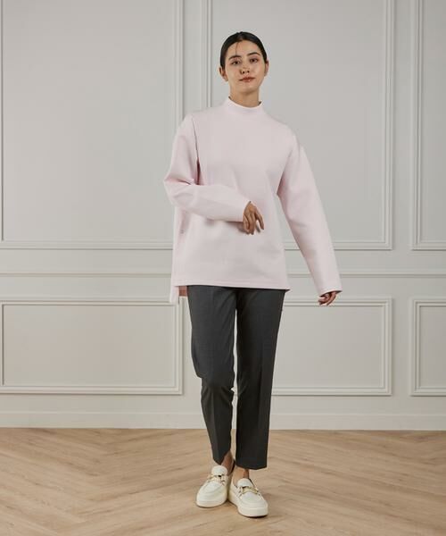 I.T.'S. international / イッツインターナショナル Tシャツ | サイドスリットハイネックプルオーバー | 詳細3