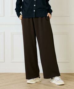 I.T.'S. international / イッツインターナショナル その他パンツ | ジョーゼットジャージーイージーワイドストレートパンツ
