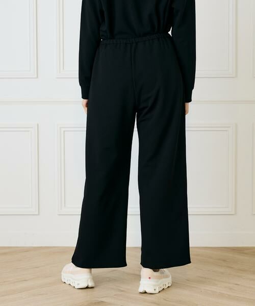 I.T.'S. international / イッツインターナショナル その他パンツ | ジョーゼットジャージーイージーワイドストレートパンツ | 詳細10