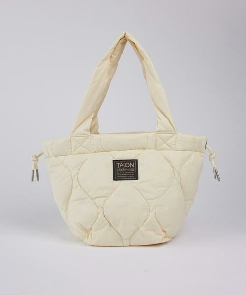 I.T.'S. international/イッツインターナショナル ミリタリー ダウントートバッグS-ソフトシェル 《TAION/タイオン》 オフホワイト1 40 I.T.'S. international/イッツインターナショナル ミリタリー ダウントートバッグS-ソフトシェル 《TAION/タイオン》 オフホワイト1 40