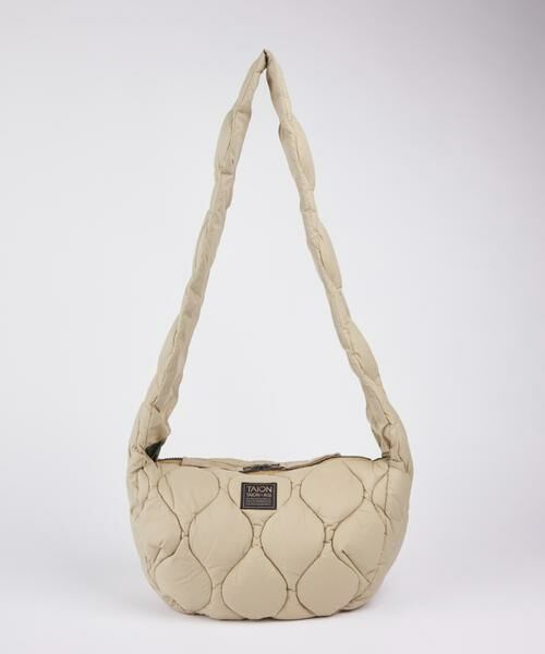 I.T.'S. international / イッツインターナショナル ショルダーバッグ | ミリタリー バナナショルダー ダウンバッグM-ソフトシェル 《TAION/タイオン》 | 詳細9