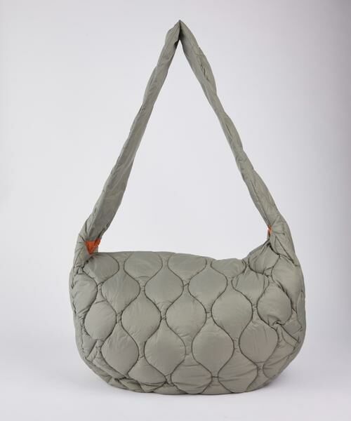 I.T.'S. international / イッツインターナショナル ショルダーバッグ | ミリタリー バナナショルダー ダウンバッグL-ソフトシェル 《TAION/タイオン》 | 詳細4