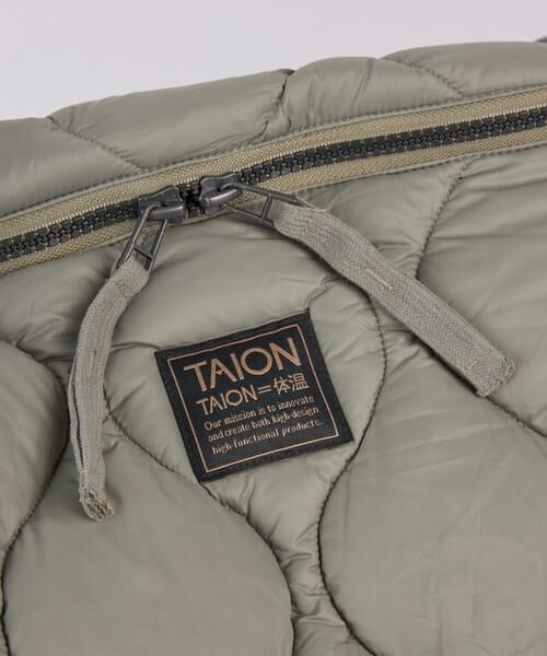 I.T.'S. international / イッツインターナショナル ショルダーバッグ | ミリタリー バナナショルダー ダウンバッグL-ソフトシェル 《TAION/タイオン》 | 詳細6
