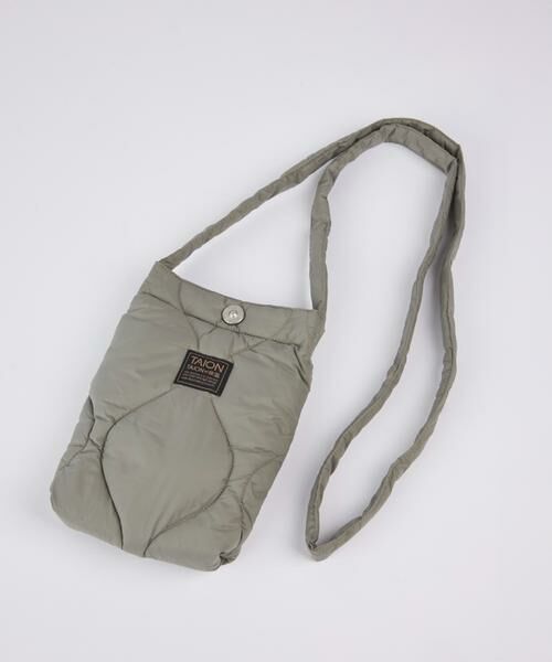 I.T.'S. international / イッツインターナショナル ショルダーバッグ | ミリタリー クロスボディ ダウンバッグS-ソフトシェル 《TAION/タイオン》 | 詳細11