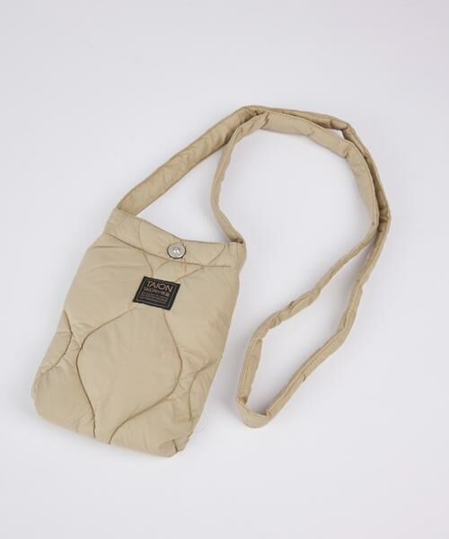 I.T.'S. international / イッツインターナショナル ショルダーバッグ | ミリタリー クロスボディ ダウンバッグS-ソフトシェル 《TAION/タイオン》 | 詳細9