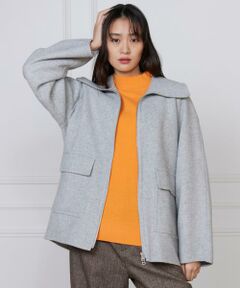 I.T.'S. international / イッツインターナショナル その他アウター | タスマニアダブルメルトンリバーコート