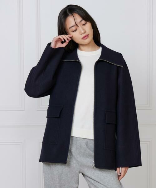 I.T.'S. international / イッツインターナショナル その他アウター | タスマニアダブルメルトンリバーコート | 詳細1