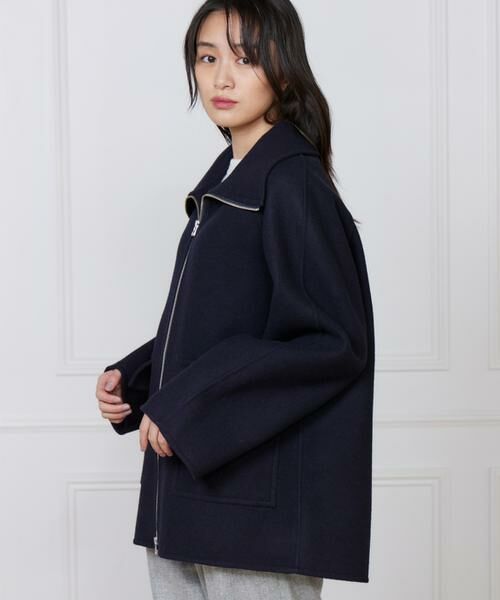 I.T.'S. international / イッツインターナショナル その他アウター | タスマニアダブルメルトンリバーコート | 詳細11