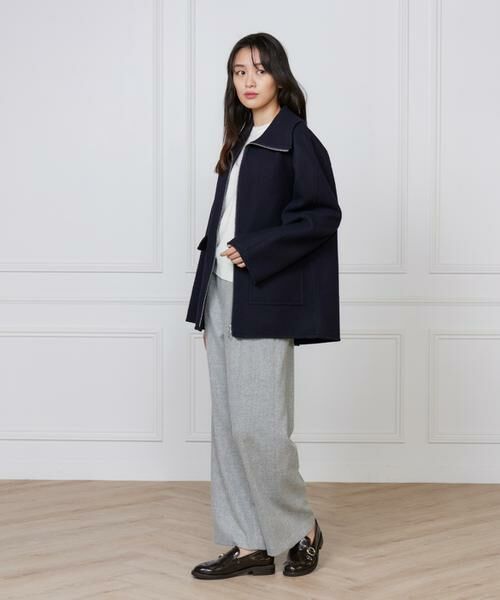 I.T.'S. international / イッツインターナショナル その他アウター | タスマニアダブルメルトンリバーコート | 詳細3