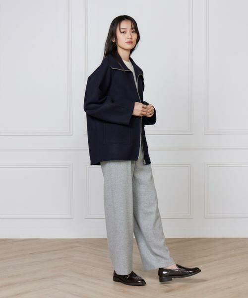 I.T.'S. international / イッツインターナショナル その他アウター | タスマニアダブルメルトンリバーコート | 詳細4