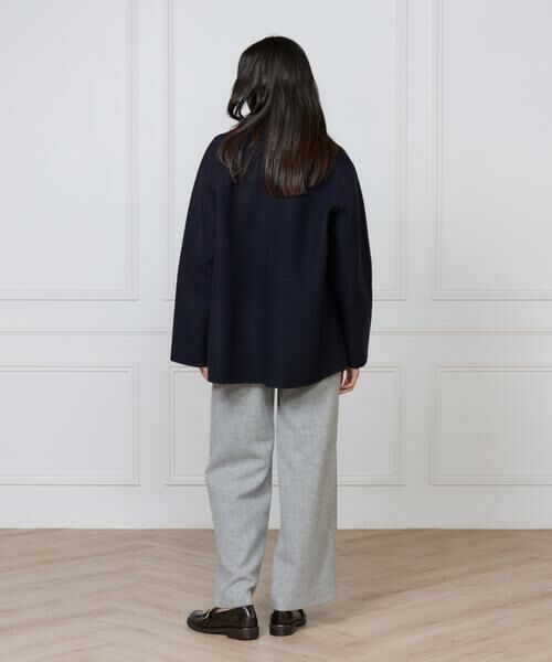 I.T.'S. international / イッツインターナショナル その他アウター | タスマニアダブルメルトンリバーコート | 詳細5