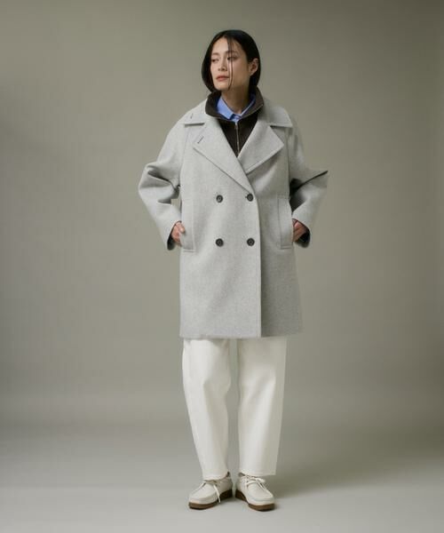 I.T.'S. international / イッツインターナショナル ピーコート | スペリオルメルトンPコート | 詳細7