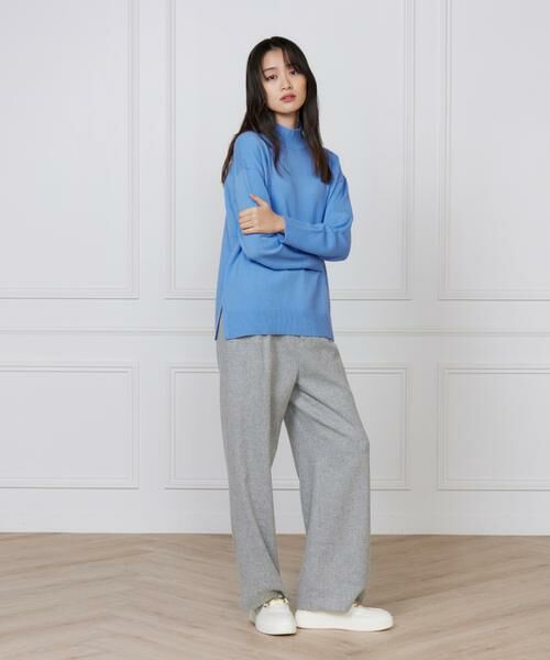 I.T.'S. international / イッツインターナショナル ニット・セーター | カシミヤ混ハイネックプルオーバー《CASH5》 | 詳細9