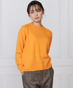 I.T.'S. international / イッツインターナショナル ニット・セーター | カシミヤ混クルーネックプルオーバー《CASH5》