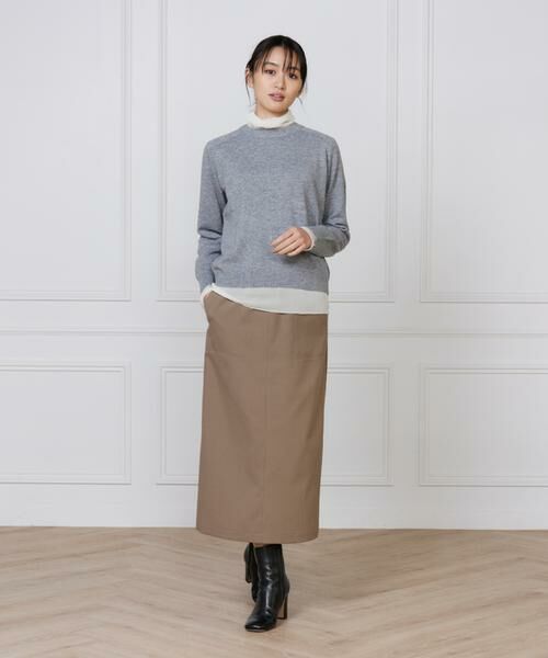 I.T.'S. international / イッツインターナショナル ニット・セーター | カシミヤ混クルーネックプルオーバー《CASH5》 | 詳細12