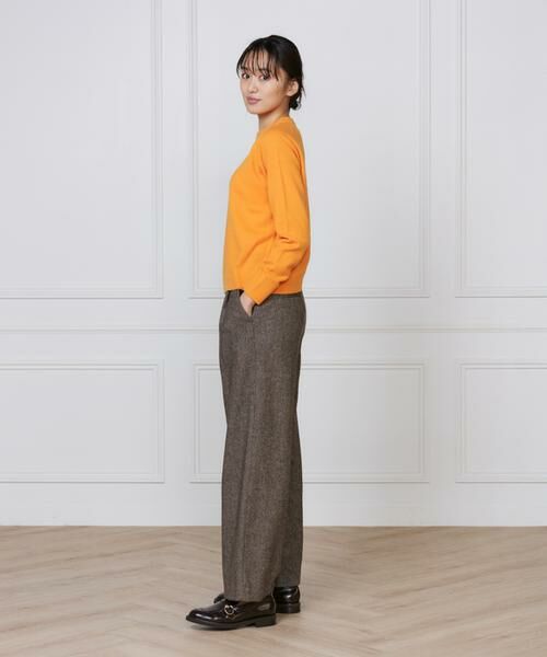 I.T.'S. international / イッツインターナショナル ニット・セーター | カシミヤ混クルーネックプルオーバー《CASH5》 | 詳細9