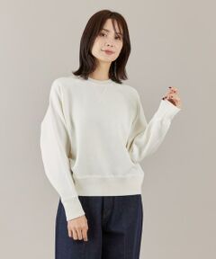 I.T.'S. international / イッツインターナショナル ニット・セーター | スウェットライクニットプルオーバー