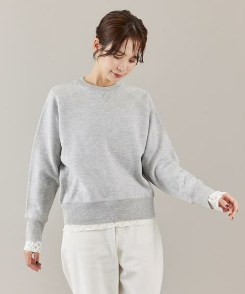I.T.'S. international / イッツインターナショナル ニット・セーター | スウェットライクニットプルオーバー | 詳細1