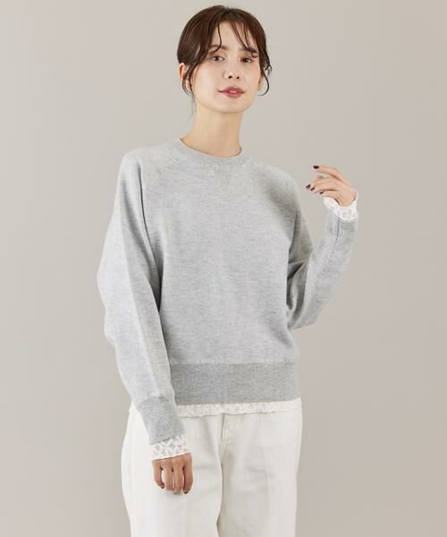 I.T.'S. international / イッツインターナショナル ニット・セーター | スウェットライクニットプルオーバー | 詳細12