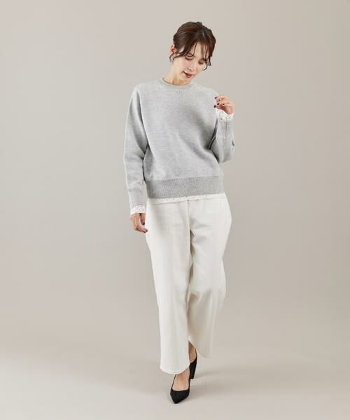 I.T.'S. international / イッツインターナショナル ニット・セーター | スウェットライクニットプルオーバー | 詳細2