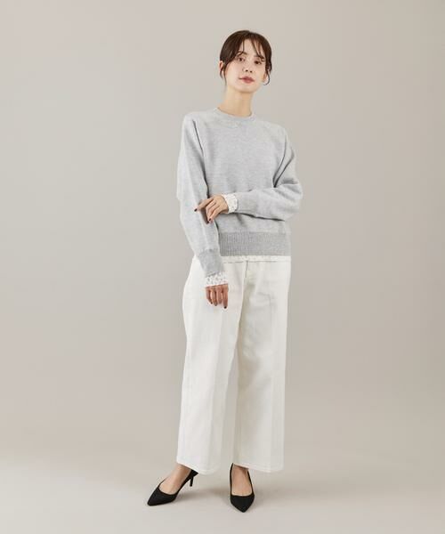 I.T.'S. international / イッツインターナショナル ニット・セーター | スウェットライクニットプルオーバー | 詳細3