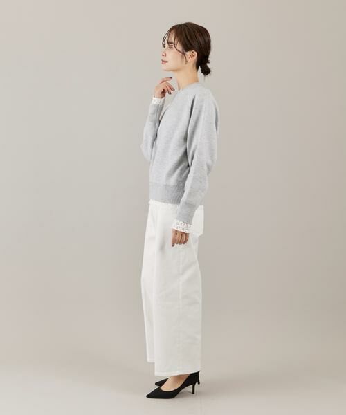 I.T.'S. international / イッツインターナショナル ニット・セーター | スウェットライクニットプルオーバー | 詳細4