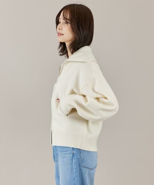 I.T.'S. international / イッツインターナショナル ニット・セーター | ジップアップニットブルゾン | 詳細13