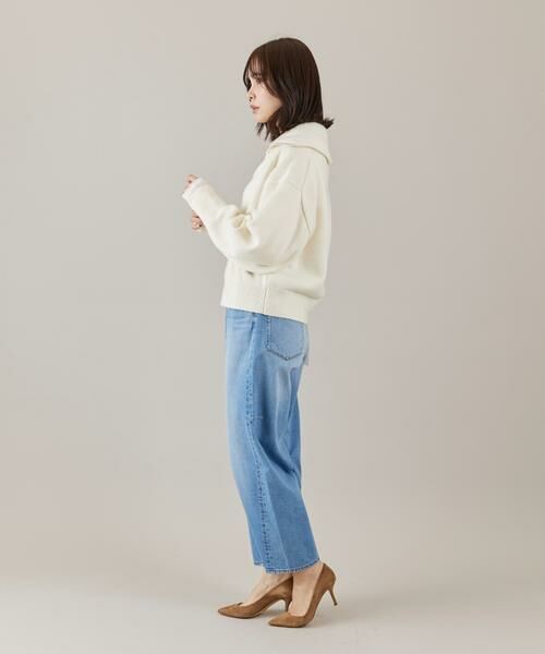 I.T.'S. international / イッツインターナショナル ニット・セーター | ジップアップニットブルゾン | 詳細4